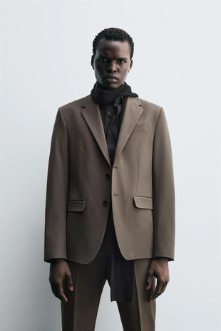 Купить Zara Костюмный пиджак комфортной посадки