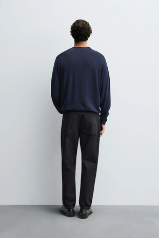 Dark navy | 5585/302/422 - Zara Джинсы SLIM FIT