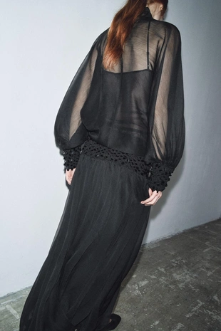 Полупрозрачная блуза — ZW COLLECTION- Заказать в России