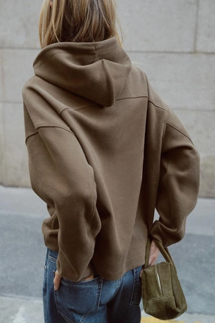 Мягкое худи с капюшоном- Заказать в России