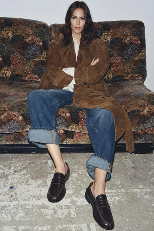 Купить Zara Кожаные лоферы — LIMITED EDITION
