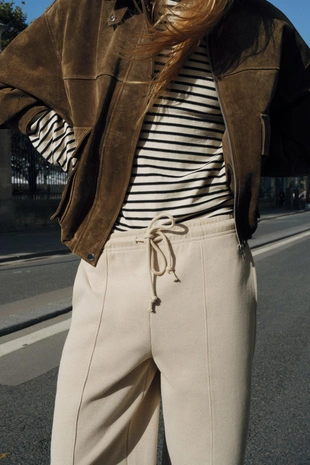 Мягкие широкие брюки- Заказать в России