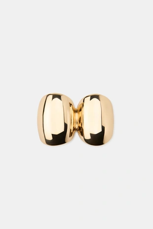 Двойное металлическое кольцо- Заказать в России