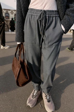 Брюки с манжетами- Заказать в России