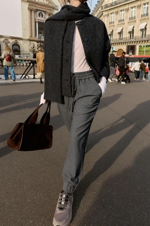 Брюки с манжетами- Заказать в России