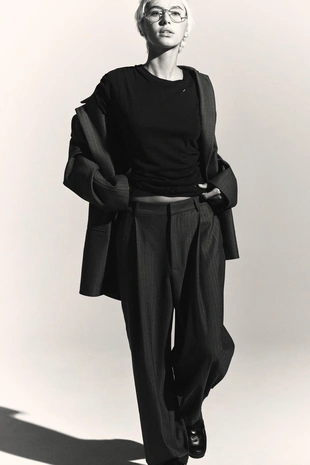 Брюки с защипами- Заказать в России