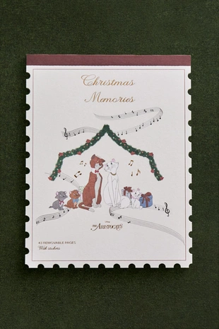 Блокнот-стикер THE ARISTOCATS ©DISNEY к рождеству- Заказать в России