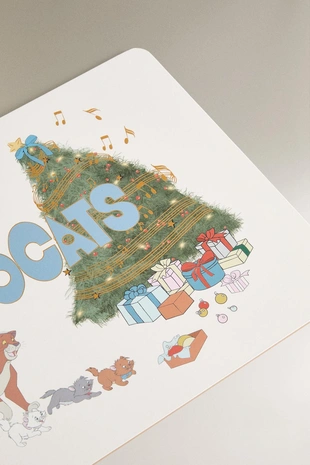 Детский новогодний плейсмат THE ARISTOCATS ©DISNEY- Заказать в России