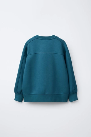Купить Zara Спортивная толстовка с логотипом