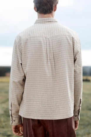 Рубашка в клетку LIMITED EDITION CROPPED FIT- Заказать в России