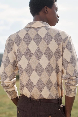 Beige | 5584/340/710 - Zara Поло DIAMOND LIMITED EDITION