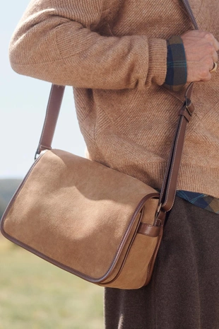 Купить Zara Сумка через плечо из натуральной кожи LIMITED EDITION