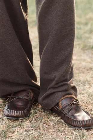 Лоферы из кожи с бантом LIMITED EDITION- Заказать в России