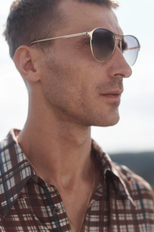 Авиаторские солнцезащитные очки LIMITED EDITION- Заказать в России