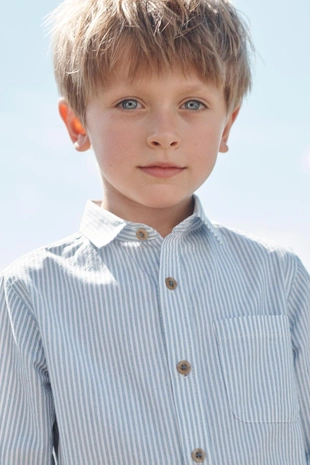 Рубашка с карманом в полоску LIMITED EDITION- Заказать в России