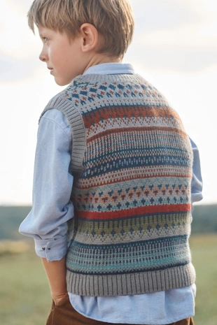 Купить Zara Вязаный жилет LIMITED EDITION GRECA с шерстью