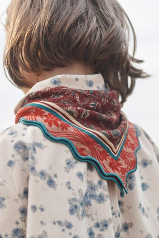 Купить Zara Платок с цветочным принтом ограниченной серии