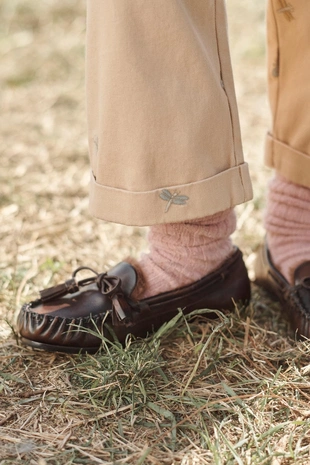 Купить Zara Лоферы из ограниченной коллекции из кожи