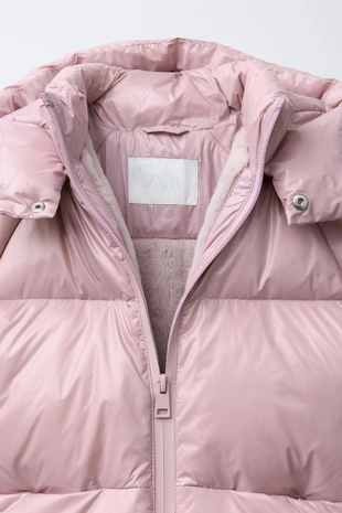 Водоотталкивающий и ветрозащитный пуховик из пера и пуха- Заказать в России