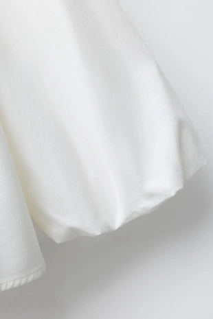 Рубашка из поплина с 3D-цветами- Заказать в России