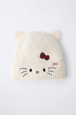 Шапка из трикотажа HELLO KITTY © SANRIO- Заказать в России