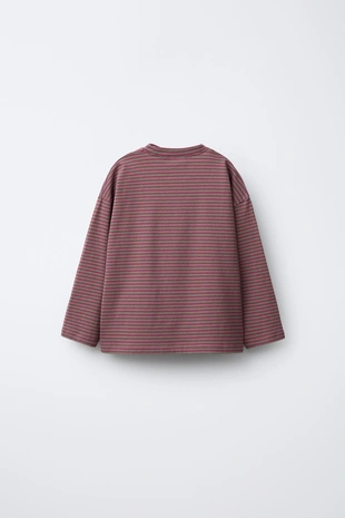 Купить Zara Футболка с полосатым принтом