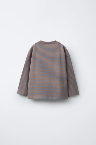 Купить Zara Футболка с полосатым принтом
