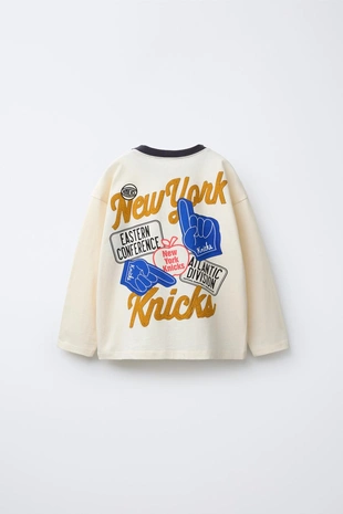Купить Zara Рельефная футболка KNICKS NBA