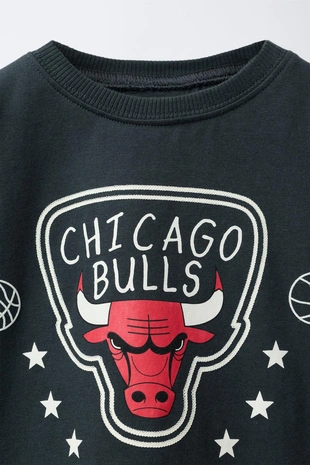 Лонгслив CHICAGO BULLS NBA- Заказать в России