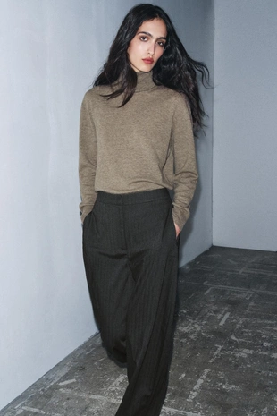 Брюки-баллоны структурной ткани — ZW COLLECTION- Заказать в России