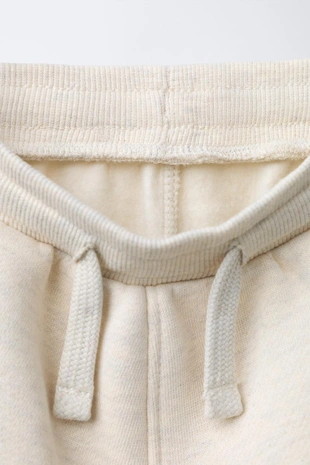 Grey marl | 5388/956/803 - Zara Брюки-джоггеры с рельефным логотипом