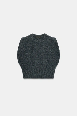 Купить Zara Жилет из 100% шерсти без рукавов