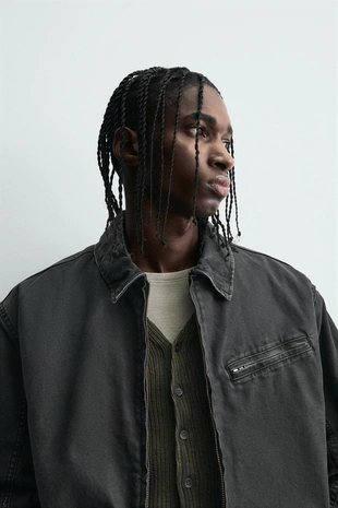 Утепленная джинсовая куртка- Заказать в России