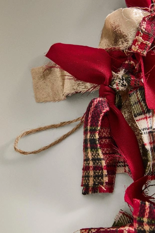 Рождественский тканевый гирлянда- Заказать в России