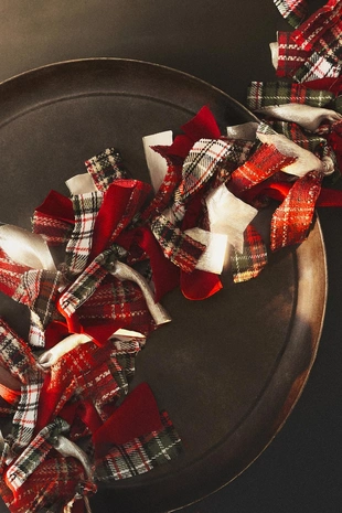 Рождественский тканевый гирлянда- Заказать в России