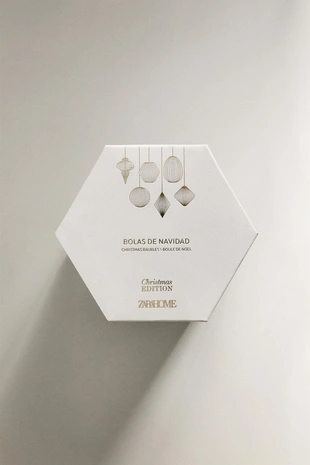 Набор бумажных рождественских украшений (набор из 12 штук)- Заказать в России