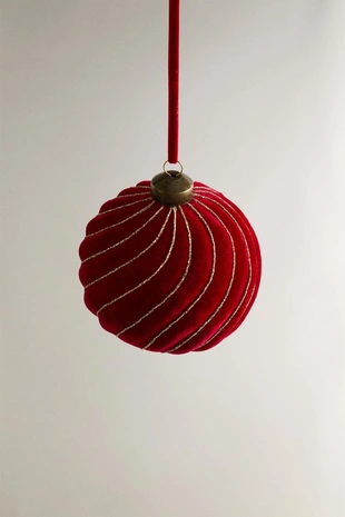 Рождественский шар-украшение для елки SPIRAL BAUBLE- Заказать в России