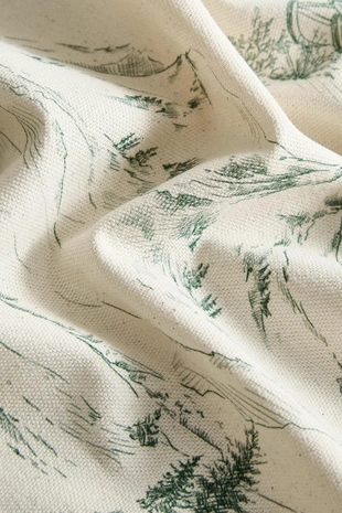 Хлопковая рождественская скатерть TOILE DE JOUY- Заказать в России