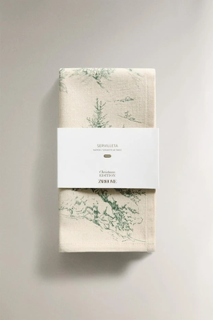 Набор хлопковых рождественских салфеток TOILE DE JOUY (набор из 2 шт.)- Заказать в России