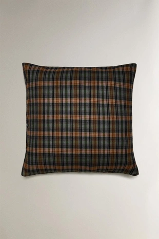 Наволочка из фланели в клетку- Заказать в России