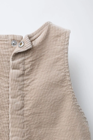 Brown / Taupe | 5854/534/737 - Zara Длинный вельветовый комбинезон