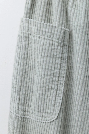 Вельветовые брюки с карманами- Заказать в России