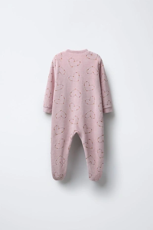 Купить Zara Комбинезон VELVET HEARTS AND FLOWERS