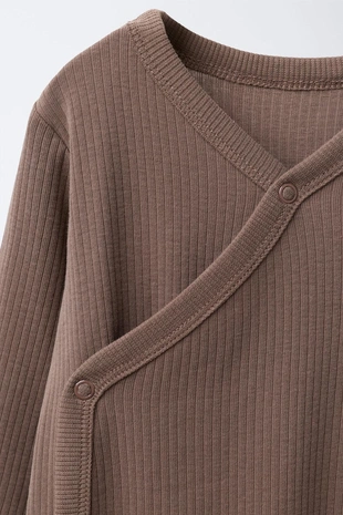 Brown | 0722/493/700 - Zara Комбинезон кимоно