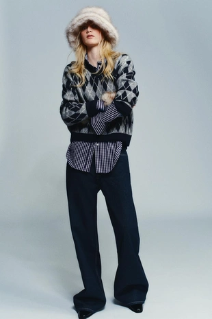 Короткие митенки из искусственного меха- Заказать в России