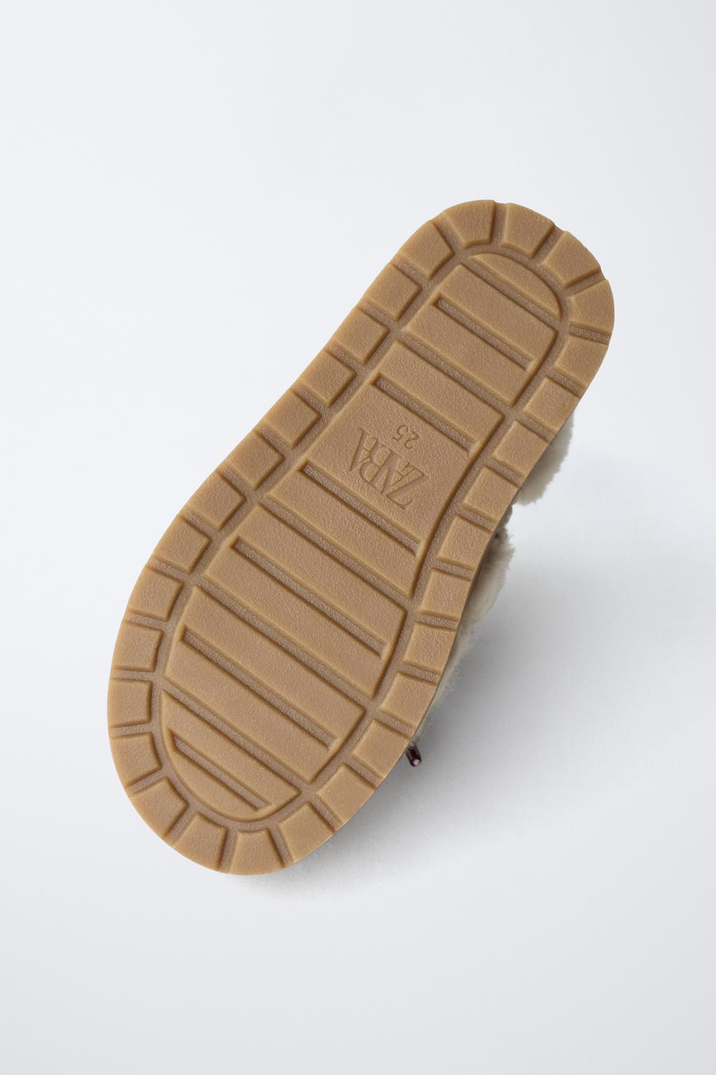 БОТИНКИ С БИСЕРОМ И ИСКУССТВЕННЫМ МЕХОМ