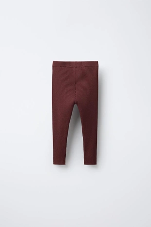 Купить Zara Легинсы в рубчик