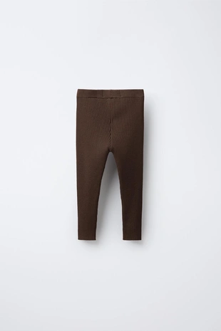 Купить Zara Легинсы в рубчик