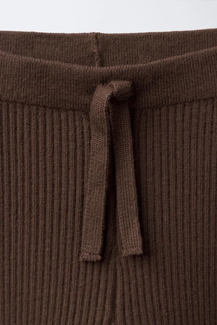 Chocolate | 5536/527/717 - Zara Легинсы в рубчик