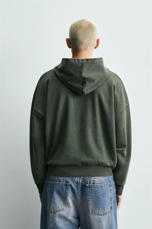 Толстовка в клетку с капюшоном- Заказать в России